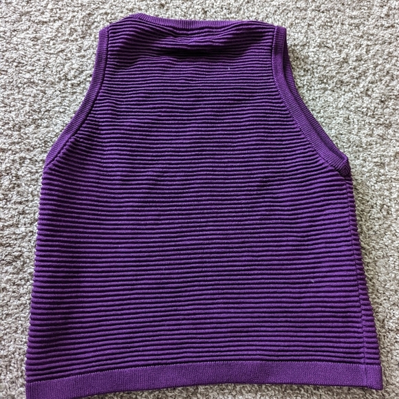 Babaton Purple Sculpt Knit Top - Picture 6 of 8